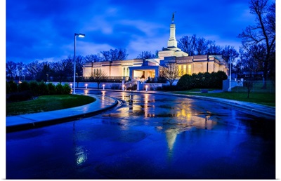 St. Paul Minnesota Temple, Rainy Road, Oakdale, Minnesota