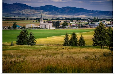 Star Valley Wyoming Temple, Down in the Valley, Afton, Wyoming