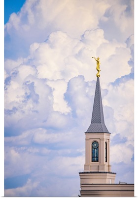 Star Valley Wyoming Temple, Inspiring Clouds, Afton, Wyoming