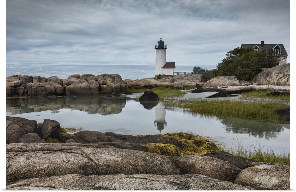 Annisquam Harbor Lighthouse in Maine.