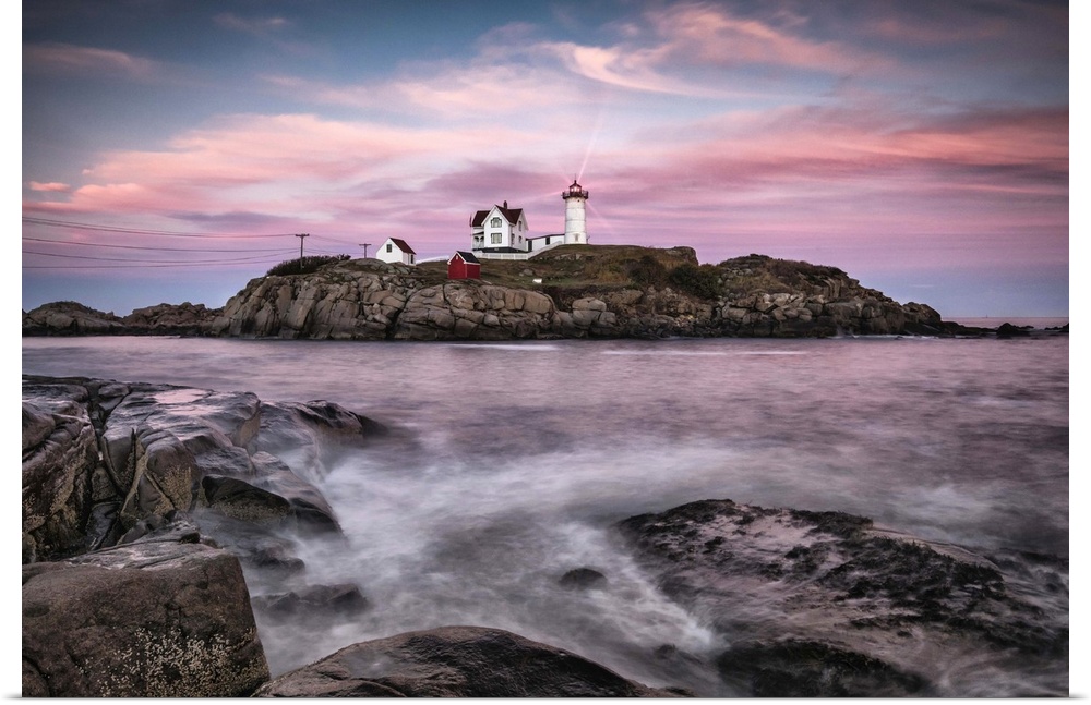 Eastern Point Lighthouse in Massachusetts.