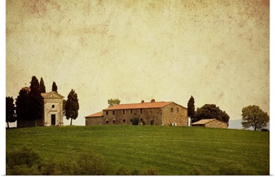 Farm buildings in Tuscany, Italy