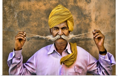 India Turban with great mustache