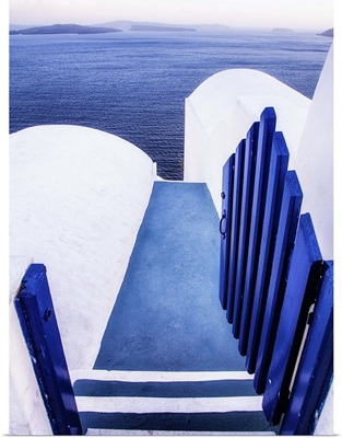 Oia, Santorini and the Aegean Sea