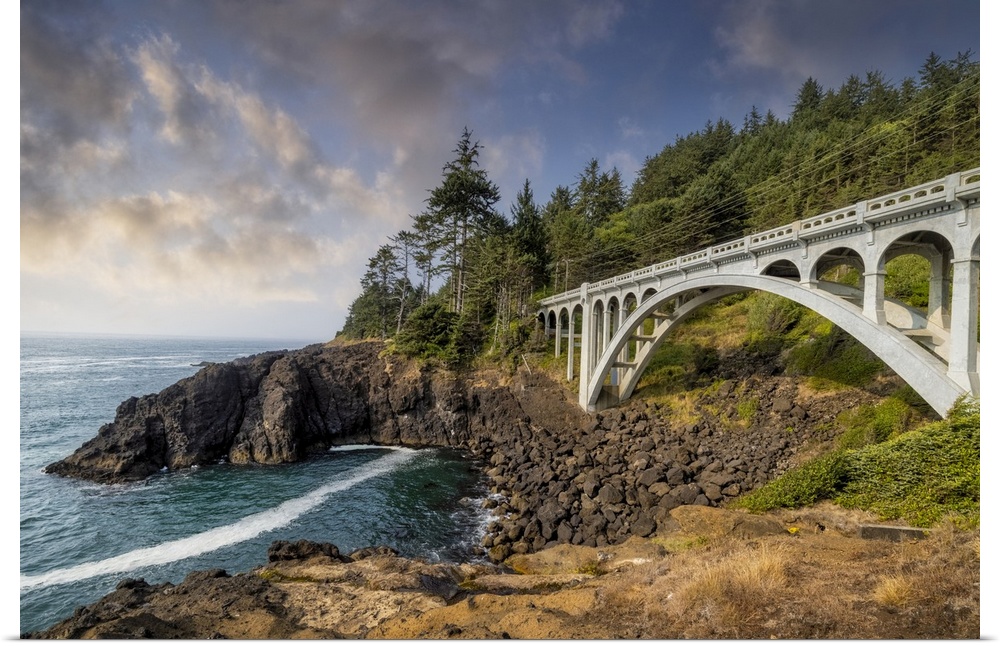 Rocky Creek Bridge on the Oregon Coast