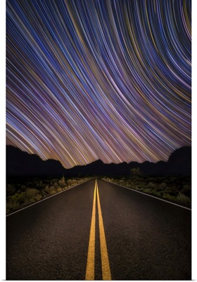 Star Trails Over Sedona, Arizona