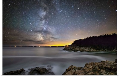 The Milky Way Over Acadia National Park