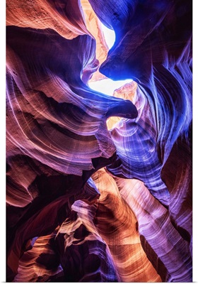 The Slot Canyons Of Antelope Canyon In Page, Arizona
