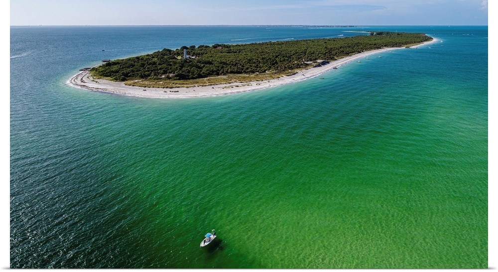 An Aerial View Of Tampa Bay While Fishing For Giant Tarpon