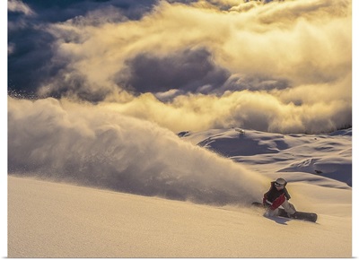 Kevin Jones Snowboarding at Mike Weigele's Heliskiing Resort, Canada
