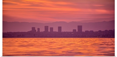 Sunrise Over Newport Beach, California