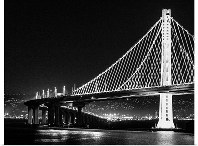 The Bay Bridge At Night