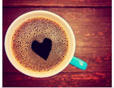A Cup of Coffee with Heart