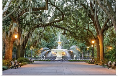 Forsyth Park Fountain, Savannah, Georgia