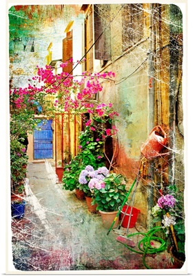 Pictorial Courtyards of Greece