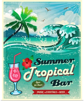 Summer Tropical Bar