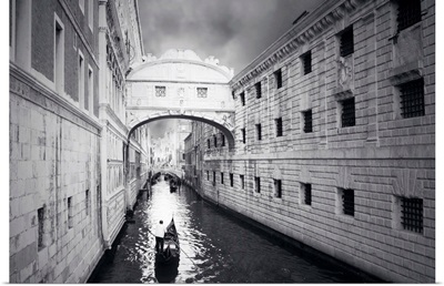 Venice - black and white photograph