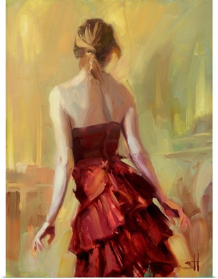 Girl in A Copper Dress III
