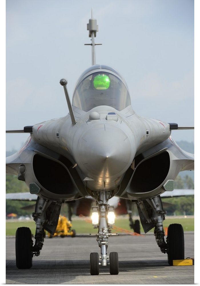 A Dassault Rafale fighter aircraft of the French Air Force.