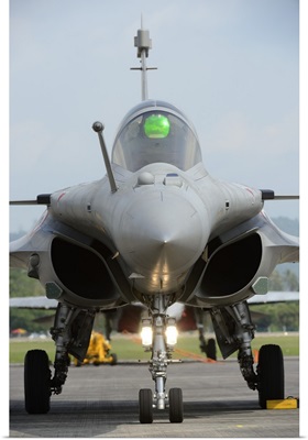 A Dassault Rafale fighter aircraft of the French Air Force