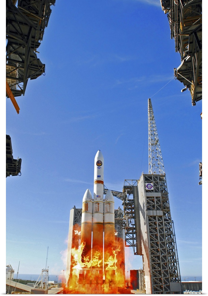 January 20, 2011 - The first West Coast Delta IV Heavy Launch Vehicle launches from Space Launch Complex-6 at Vandenberg A...