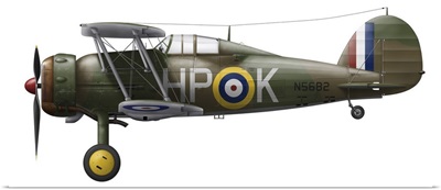 A Gloster Gladiator Mk II