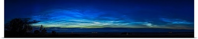 A Grand Display Of Noctilucent Clouds, Alberta, Canada