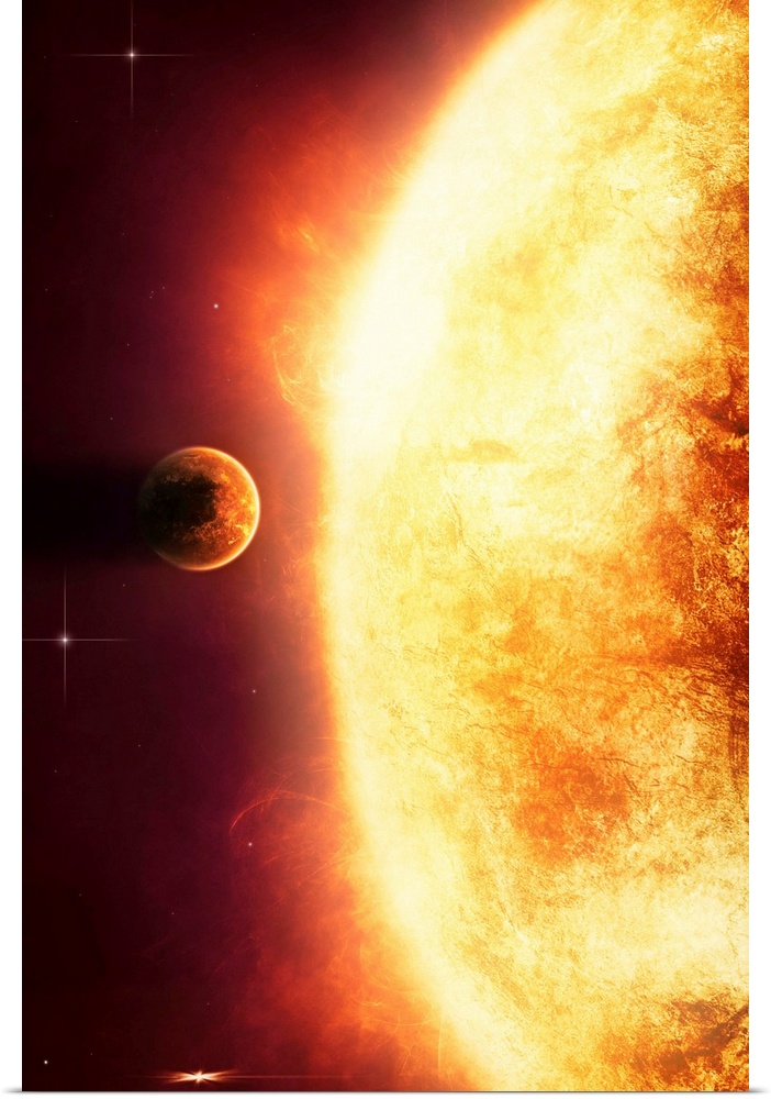 Growing Sun is about to burn nearby planet alive.