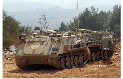 A M113 armored personnel carrier of the Israel Defense Forces