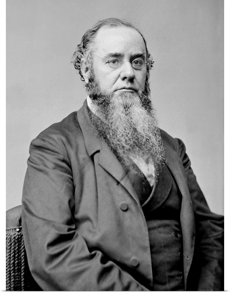 American history photograph of Hon. Edwin Stanton dated between 1855 to 1865.