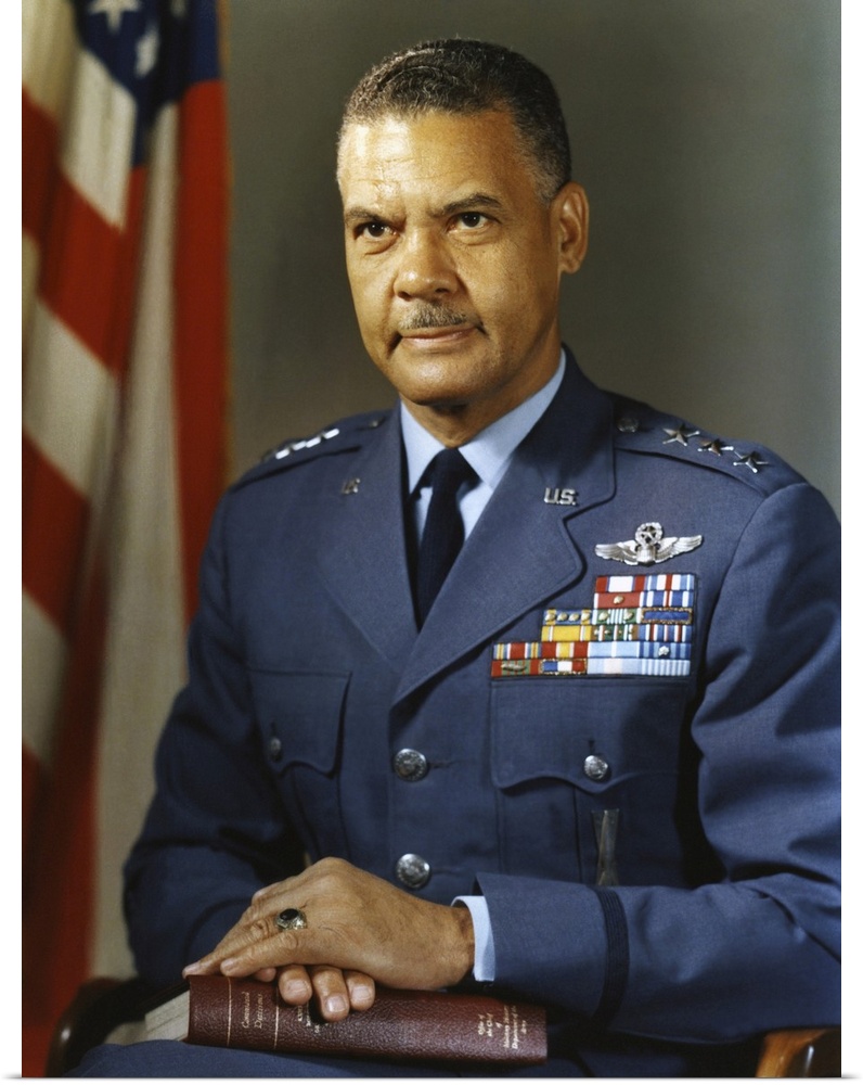 American history portrait of General Benjamin O. Davis Jr.