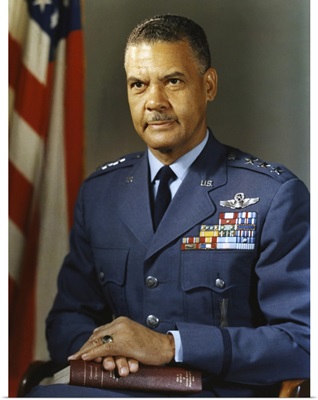 American History Portrait Of General Benjamin O. Davis Jr