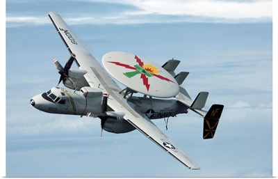 An E-2C Hawkeye in flight
