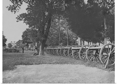 Artillery park during the American Civil War