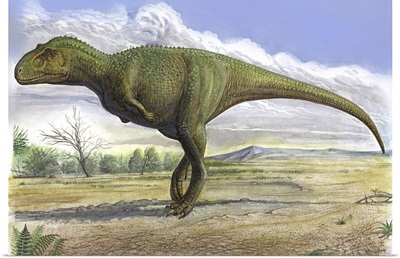 Aucasaurus garridoi, a prehistoric era dinosaur