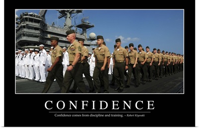 Confidence: Inspirational Quote and Motivational Poster