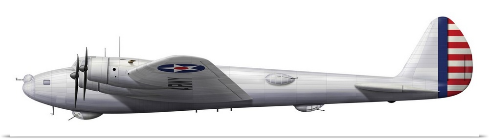 Experimental Boeing XB-15 bomber aircraft.