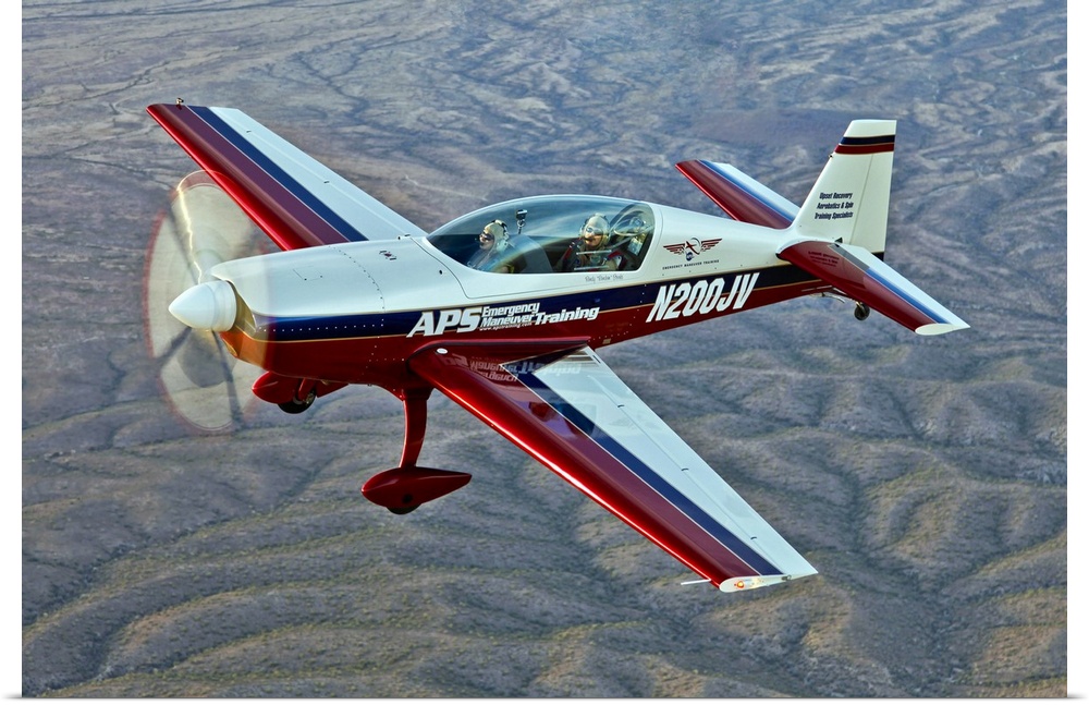 Extra 300 aerobatic aircraft from APS Training in Mesa, Arizona.