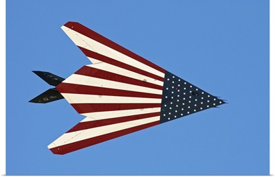 F-117 Nighthawk flying over California
