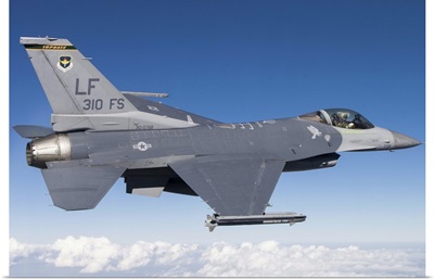 F-16C Fighting Falcon during a sortie over Arizona
