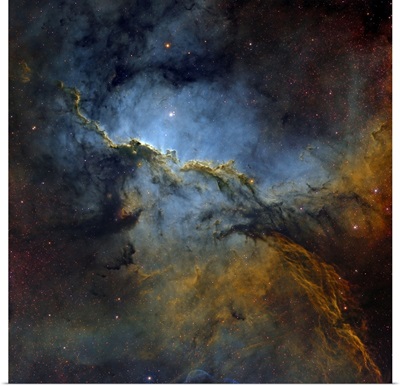 Fighting Dragons Nebula, NGC 6188, In The Constellation Ara