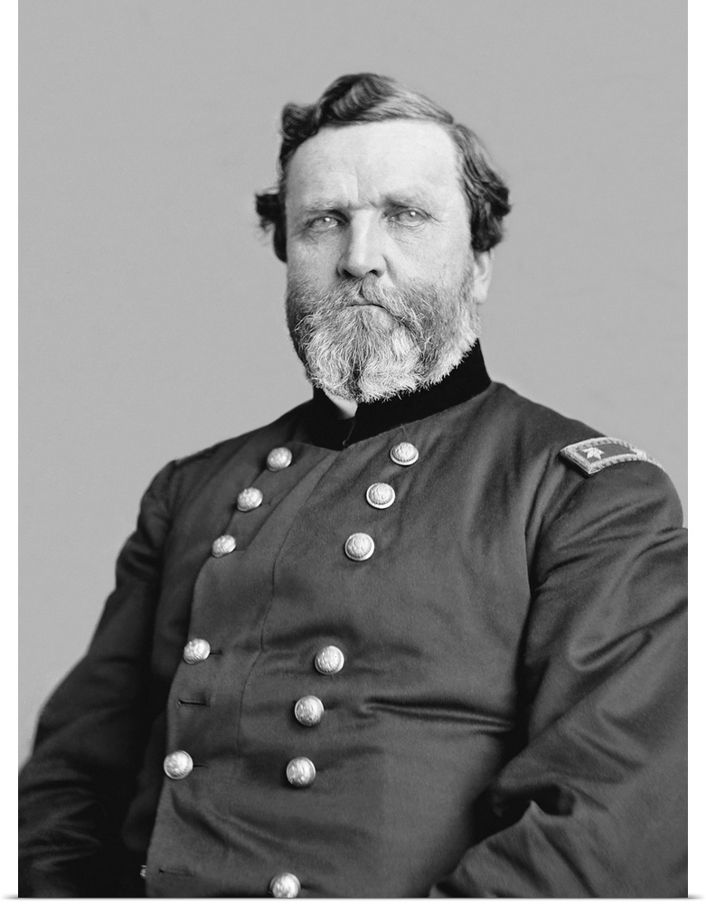 Portrait of George Henry Thomas, a career U.S. Army Officer and Union General during the American Civil War.