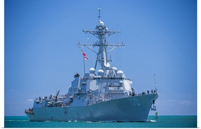 Guided-Missile Destroyer USS William P Lawrence