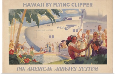 Hawaii By Flying Clipper, Pan American Airways System, 1938