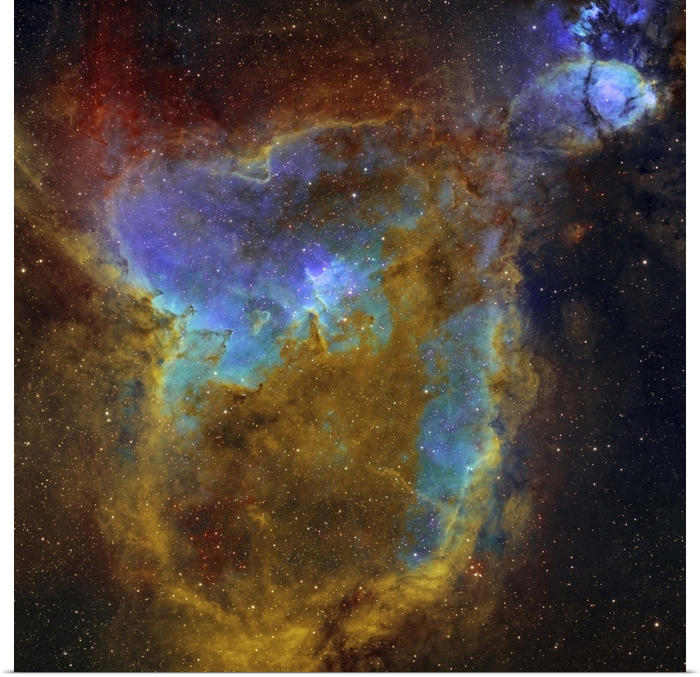 IC 1805, the Heart Nebula.