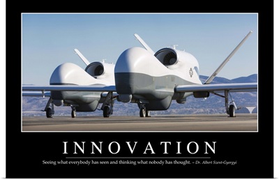 Innovation: Inspirational Quote and Motivational Poster