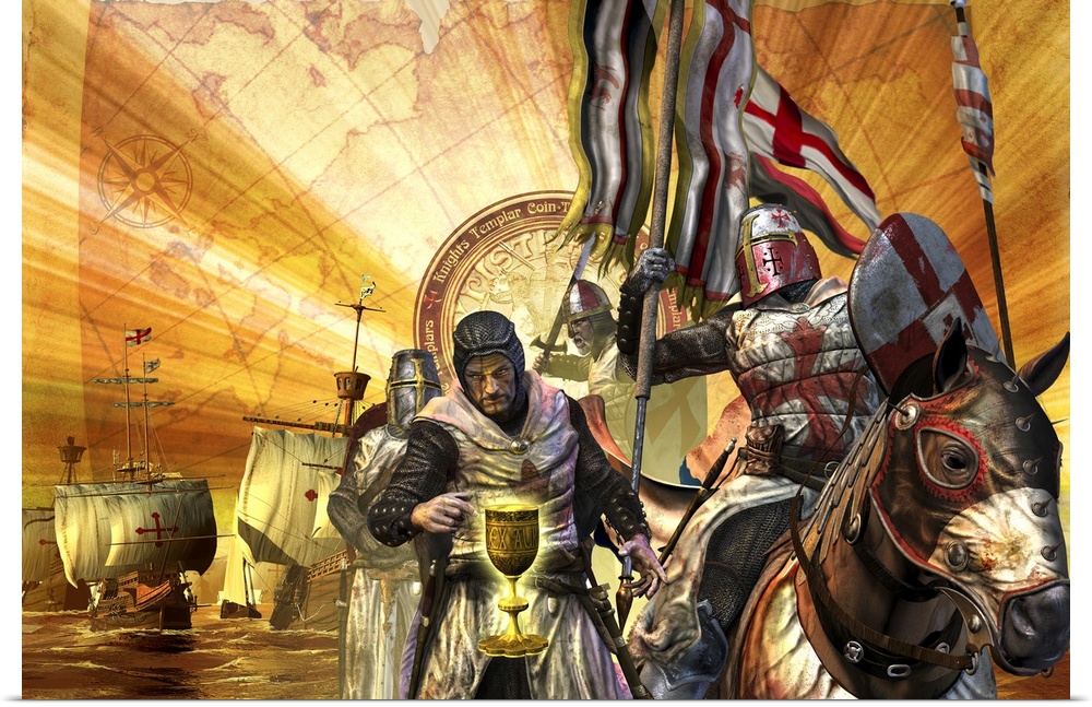 Knights Templar are on a mission to collect relics for their nation.