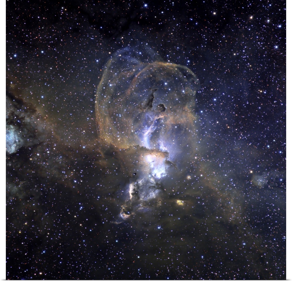 Loops of NGC 3576