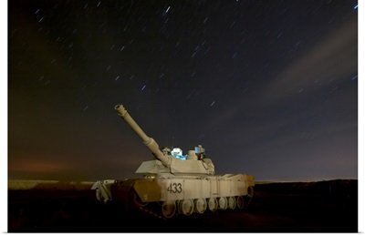 M1 Abrams tank at Camp Warhorse