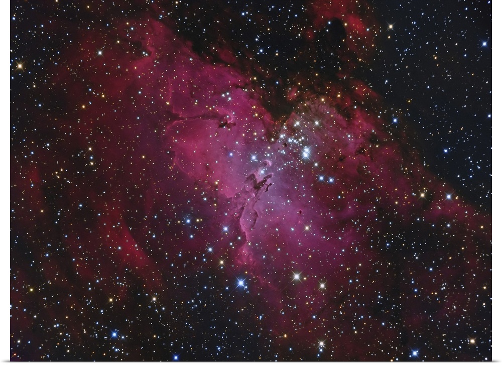 Messier 16, The Eagle Nebula in Serpens.
